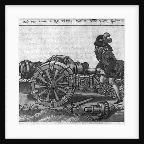 Loading a Cannon through the Breech by German School