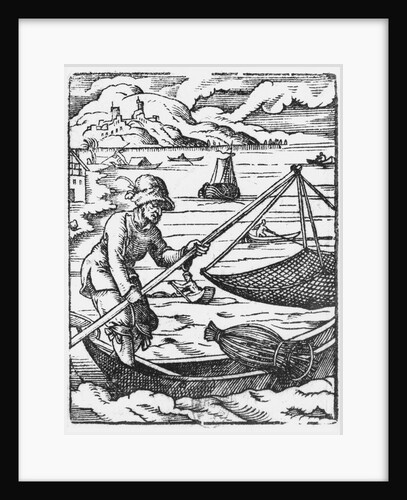 The fisherman by Jost Amman