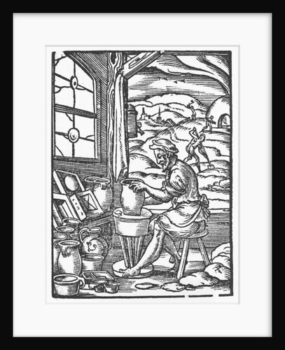 The potter, 1574 by Jost Amman