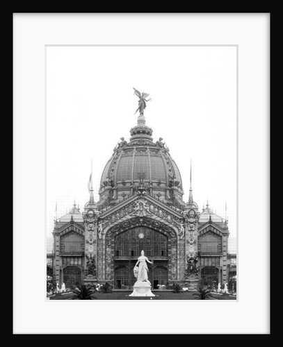 View of the Central Dome, Universal Exhibition, Paris, 1889 by Adolphe Giraudon