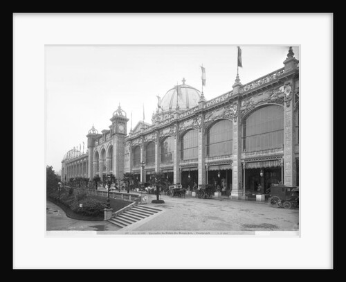 View of the Palais des Beaux-arts, Universal Exhibition, Paris, 1889 by Adolphe Giraudon