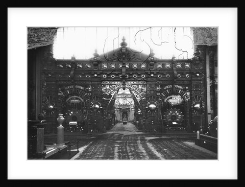 Portico of the Metallurgy Pavilion at the Universal Exhibition, Paris, 1889 by Adolphe Giraudon