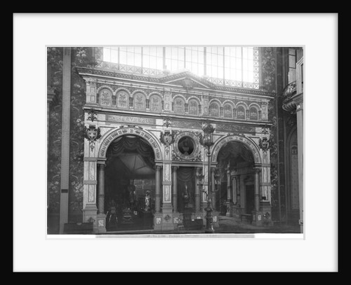 Portico of the Silversmith Pavilion at the Universal Exhibition, Paris, 1889 by Adolphe Giraudon