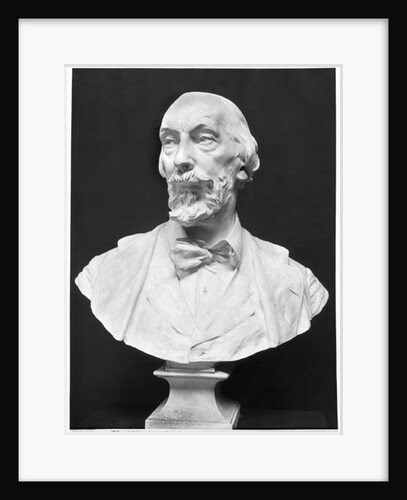 Bust of Auguste Vacquerie by Aime Jules Dalou