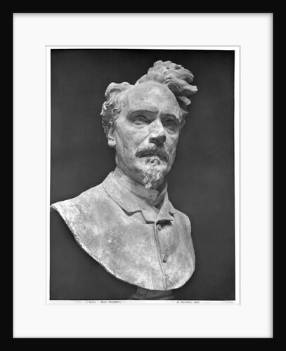 Bust of Henri Rochefort by Aime Jules Dalou