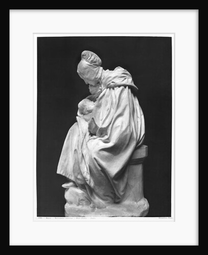 Boulonnaise Woman Feeding her Child by Aime Jules Dalou