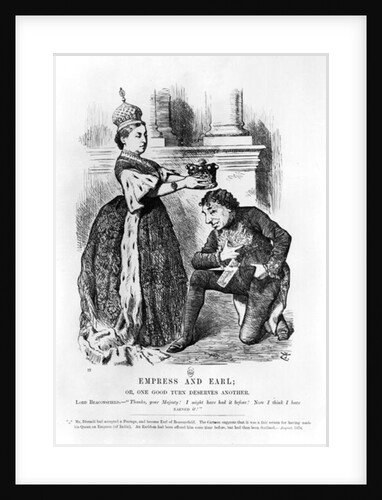 Empress and Earl or, One Good Turn Deserves Another by John Tenniel