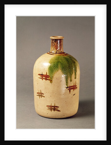 Sake bottle by Japanese School