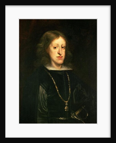 Charles II of Spain, c.1680 by Don Juan Carreno de Miranda