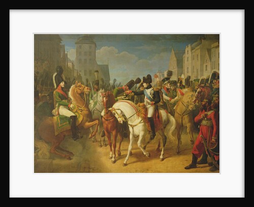 Napoleon Bonaparte Decorating the Grenadier Lazareff at Tilsit, 8th Jult 1807 by Jean Baptiste Debret