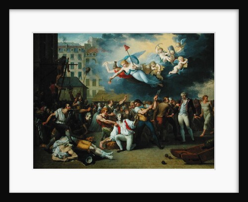 Massacre of the Marquis de Pellepont, 14th July 1789 by Charles Thevenin
