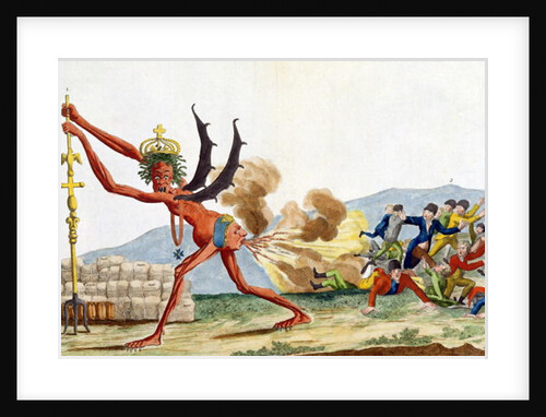 Caricature of the English Government, 1793 by Jacques Louis David