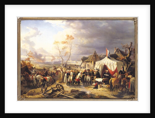 General De La Morliere Receiving the Surrender of Antwerp, 29th November 1792, 1837 by Felix Philippoteaux