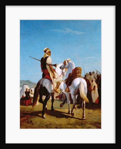 The Horse of Gaada, or The Horse of Submission, 1864 by Louis Eugene Ginain