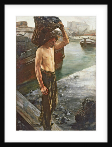 The Coal Carrier, 1882 by Henri Gervex