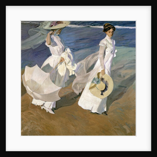 Strolling along the Seashore, 1909 by Joaquin Sorolla y Bastida