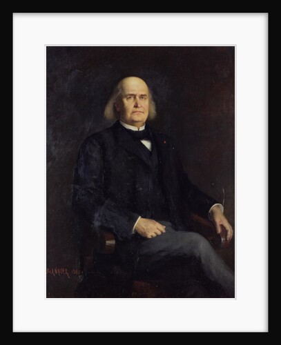 Portrait of Charles Leconte de Lisle by Jacques Leonard Blanquer