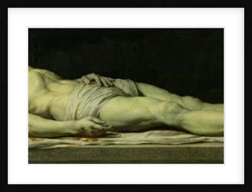 The Dead Christ on his Shroud by Philippe de Champaigne