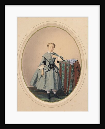 Portrait of Madeleine de Malaret, one of the Petites Filles Modeles of the Countess de Segur by Freres Mayer