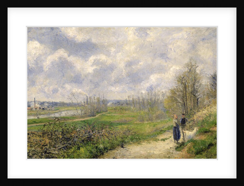 La Sente du Chou, near Pontoise, 1878 by Camille Pissarro
