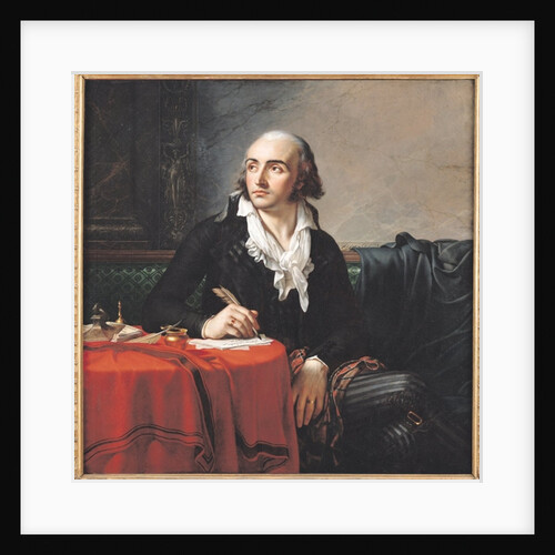 Portrait of Giuseppe Fravega 1795 by Anne Louis Girodet de Roucy-Trioson