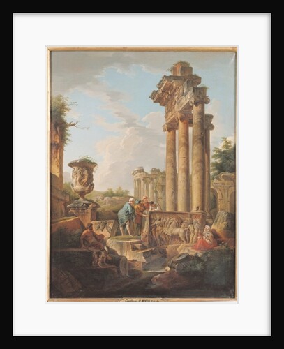 Ruins of a Temple by Giovanni Maria Griffoni