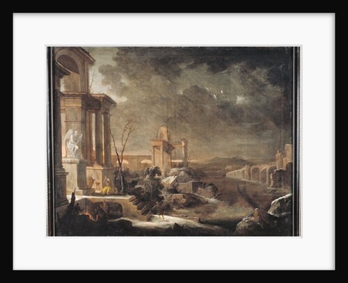 Landscape at Dawn, 1705 by Antoine Pierre the Younger Patel
