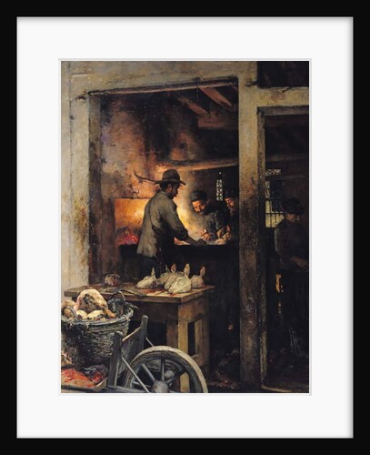 The Tripe Butchers of the Calle de la Madone, Venice, 1900 by Maurice Bompard