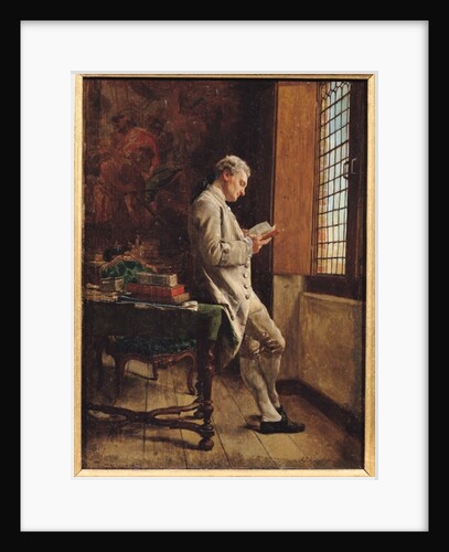 The Reader in White, 1857 by Jean-Louis Ernest Meissonier