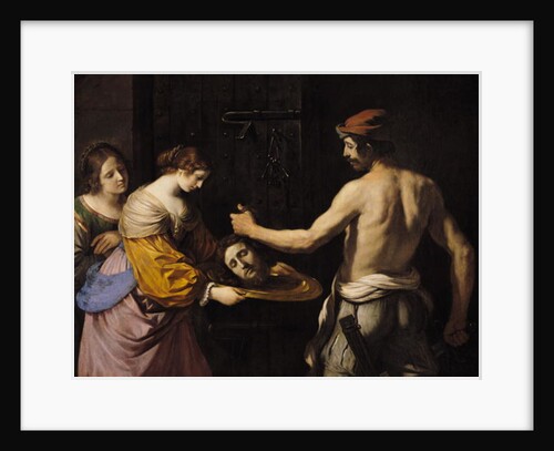 Salome Receiving the Head of St. John the Baptist, 1637 by Guercino (1591-1666)