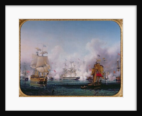 Episode of the Battle of Navarino, 20th October 1827, c.1853 by Ambroise-Louis Garneray