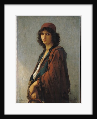 Young Bohemian Serb, 1872 by Charles Landelle