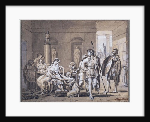 The Departure of Hector, c.1812 by Jacques Louis David