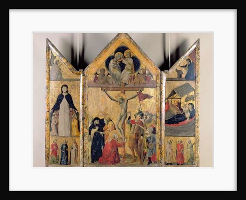 Triptych with Scenes from the Life of the Virgin, 1333 by Italian School