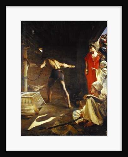 Samson Turning the Philistine's Millstone, 1887 by Paul Alexander Alfred Leroy
