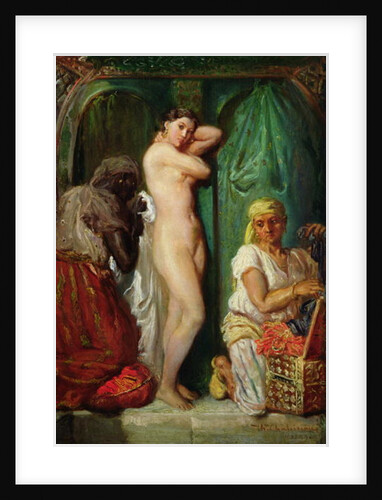 The Bath in the Harem, 1849 by Theodore Chasseriau