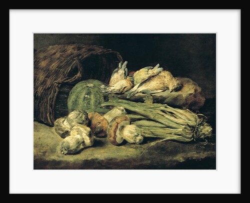 Still Life with Mushrooms by Jan Fyt