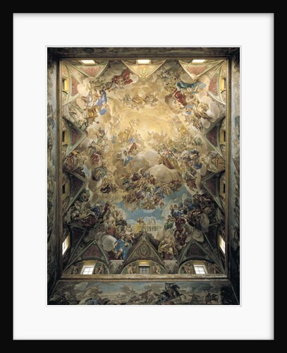 The Celestial Glory and the Triumph of the Habsburgs by Luca Giordano