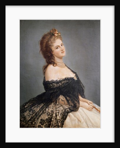 Portrait of Virginia Oldoini Countess of Castiglione by Italian School