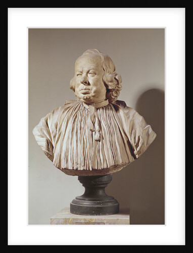 Portrait Bust of Canon Alexandre-Gui Pingre by Jean-Jacques Caffieri