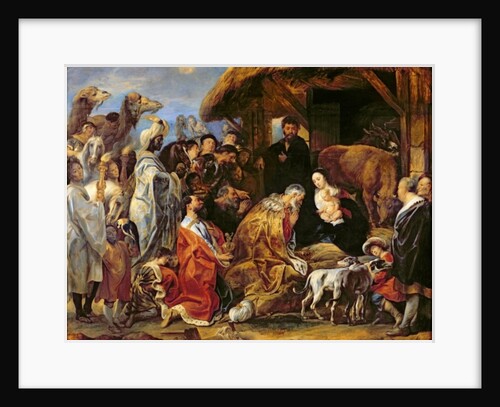 The Adoration of the Magi by Jacob Jordaens