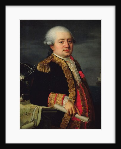 Portrait of the Comte de La Couldre de La Bretonniere by Robert Lefevre