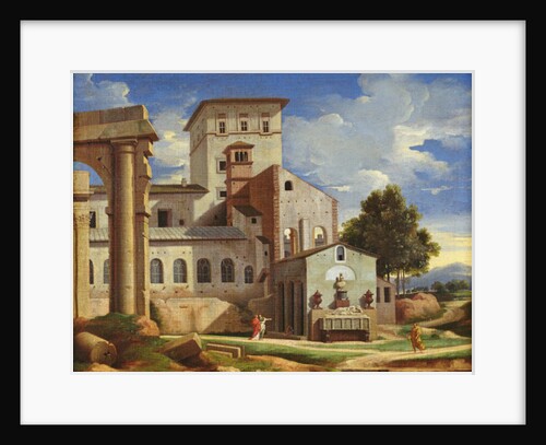 Italian Landscape by Pierre Lemaire