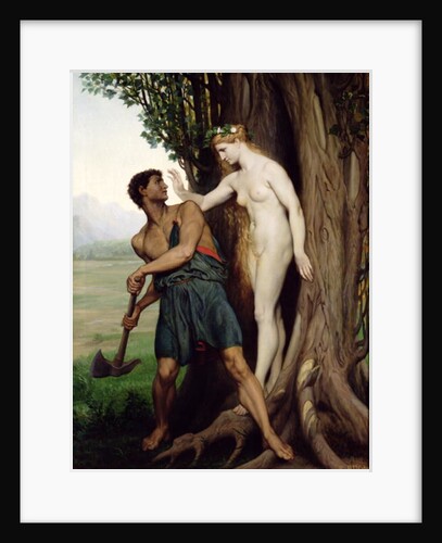 THe Hamadryad, 1870 by Emile Bin