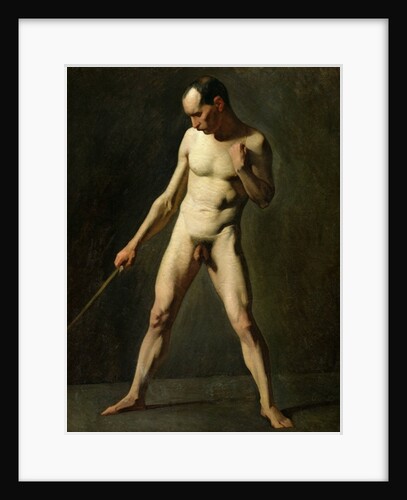 Nude Study by Jean-Francois Millet