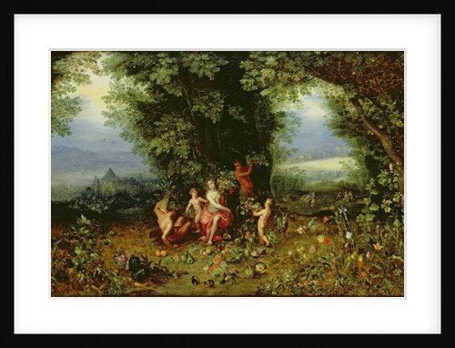 Allegory of the Earth by Jan & Balen Hendrik van (1575-1632) Brueghel