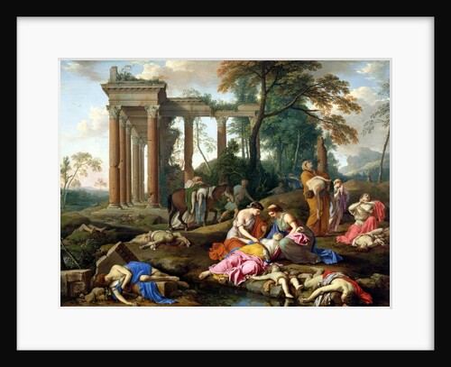 The Death of the Children of Bethel, 1653 by Laurent de La Hyre