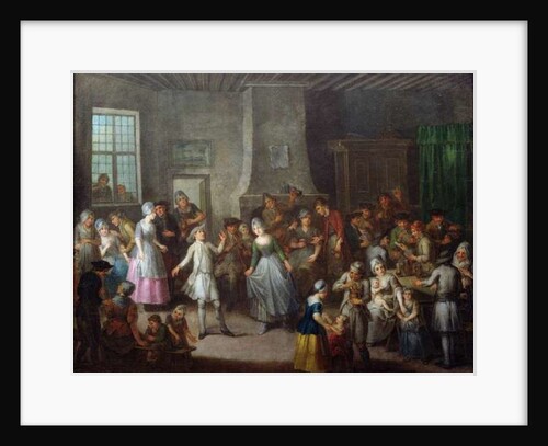 Interior of a Tavern by Antoine Francois Saint-Aubert