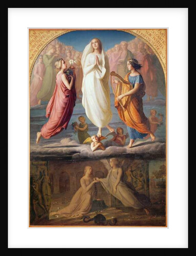 The Assumption of the Virgin, 1844 by Louis Janmot