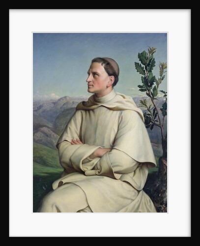 Henri Lacordaire at Sorreze, 1847 by Louis Janmot